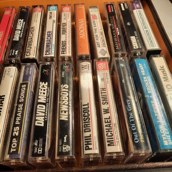 21 Vintage Cassettes - CCM Collection and Case - Picture 9 of 13